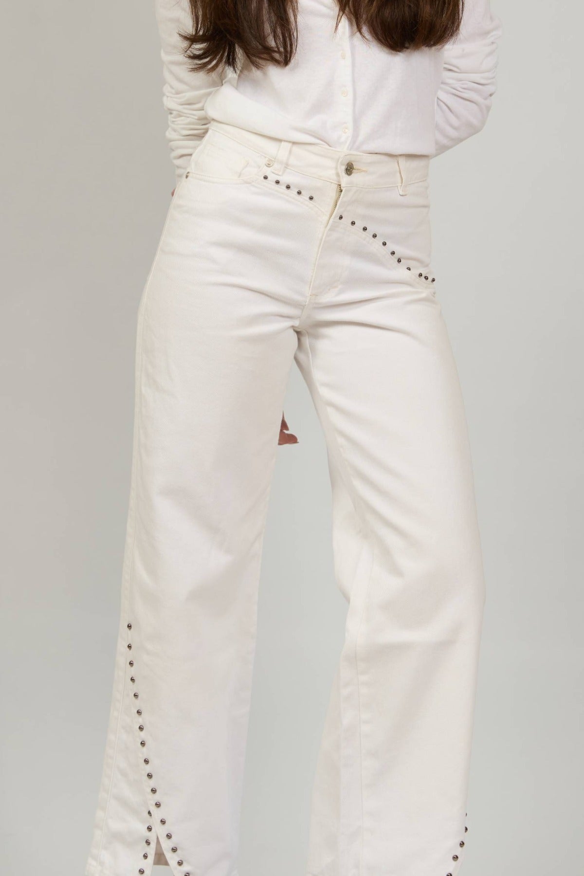 Rebel White Jeans