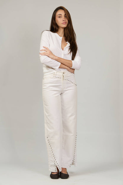 Rebel White Jeans