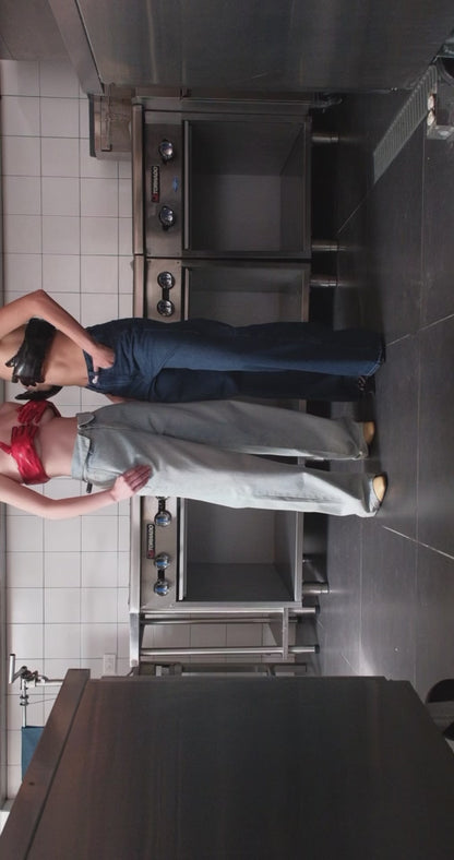 BLUE VELVET OMELETTE JEANS